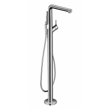 Talis S Floor Mounted Tub Filler with Built-In Diverter and 1.75 GPM Hand Shower - Less Valve