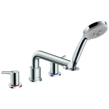 Talis S Deck Mounted Roman Tub with Built-In Diverter - Includes 1.8 GPM Hand Shower