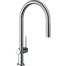 Talis N 1.75 GPM Single Hole Pull Down Kitchen Faucet with Hose Box