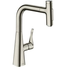 Metris Select 1.75 GPM Pull Out Prep Kitchen Faucet with Magnetic Docking, Toggle Spray Diverter & sBox - Limited Lifetime Warranty