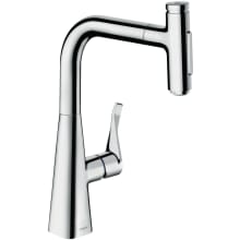 Metris Select 1.75 GPM Pull Out Prep Kitchen Faucet with Magnetic Docking & Toggle Spray Diverter - Limited Lifetime Warranty
