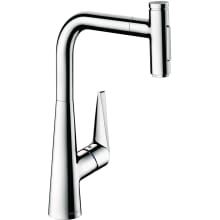 Talis Select S 1.75 GPM Pull Out Kitchen Faucet HighArc Spout with Magnetic Docking, Toggle Spray Diverter & sBox - Limited Lifetime Warranty