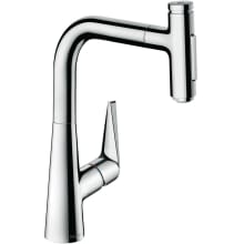 Talis Select S 1.75 GPM Pull Out Prep Kitchen Faucet with Magnetic Docking, Toggle Spray Diverter & sBox - Limited Lifetime Warranty