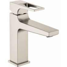 Metropol 1.2 (GPM) Single Hole Bathroom Faucet with Loop Handle and Pop-Up Drain - Limited Lifetime Warranty