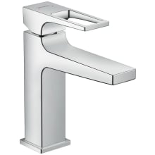 Metropol 1.2 (GPM) Single Hole Bathroom Faucet with Loop Handle Less Drain Assembly - Limited Lifetime Warranty