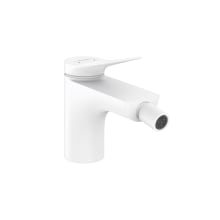 Vivenis 1.5 GPM Single Hole Bidet Faucet with Lever Handle and Pop-up Drain Assembly