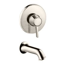 Talis C Wall Mounted Bathtub Faucet and Valve Trim, Includes Rough-In