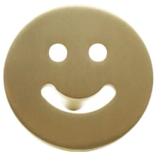 Smiley 1-1/2" Designer Solid Brass Emoji Smile Cabinet / Drawer Knob