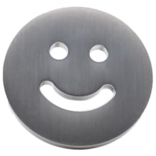 Smiley 1-1/2" Designer Solid Brass Emoji Smile Cabinet / Drawer Knob