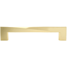 Twist 12" Center to Center Solid Brass Twisted Square Designer Appliance Pull / Handle