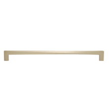 Twist 12" Center to Center Solid Brass Twisted Square Luxury Large Cabinet Handle / Drawer Pull