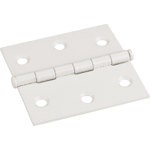 Pack of (50) - 2-1/2 Inch Full Swaged Butt Shutter Cabinet Door Hinges