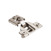 3390 Series 1/2 Inch Overlay Adjustable Concealed Euro Hinge with 105 Degree Opening Angle - Single Hinge