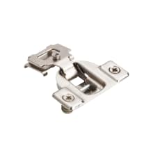 3390 Series 1/2 Inch Overlay Adjustable Concealed Euro Hinge with 105 Degree Opening Angle for Face Frame Cabinets - Single Hinge