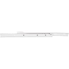 5000 Series 18 Inch 3/4 Extension Bottom Mount Euro Drawer Slide with 75 Pound Weight Capacity and Self Close - Pack of 20
