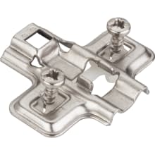 700 Series Clip On Mounting Plate for Concealed Euro Hinges - Single