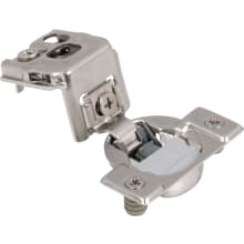 105 Degree 1-1/2" Overlay Heavy Duty Dura Close Soft Close Compact Hinge with Press-in 8mm Dowels