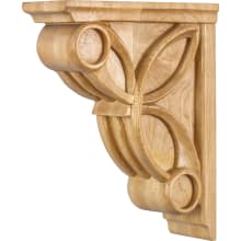 Corbel with Art Deco Celtic Weave Styling, 10"H x 3"W x 8"D