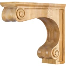 Corbel with Decorative Styling, 7"H x 2-5/8"W x 8"D