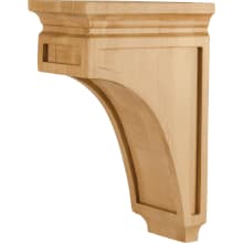 Corbel with Mission Styling, 12"H x 5"W x 8"D