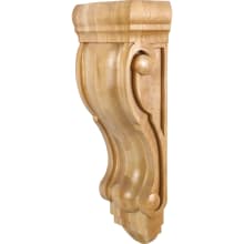 Corbel with Decorative Styling, 22"H x 8-1/4"W x 5-1/4"D