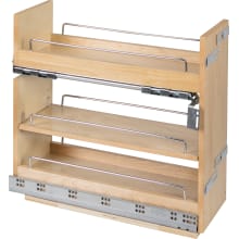 8" Wide Base Cabinet Pull Out Spice Rack Drawer Filler with Soft Close Slides