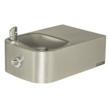 Wall Mounted Freeze Resistant Satin Stainless Steel Drinking Fountain - ADA Compliant