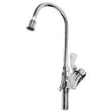 0.5 GPM Deck Mounted Goose-Neck Utility Faucet with Lever Handle