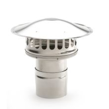 26" Saf-T Vent CI+ Storm Collar & Rain Cap