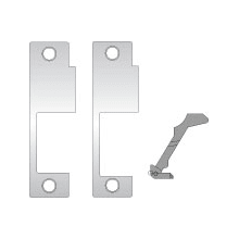 Faceplate for HES 8500 Series Electric Strikes for Corbin Russwin Mortise Locksets