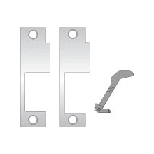 Faceplate for HES 8500 Series Electric Strikes for Schlage Mortise Locksets