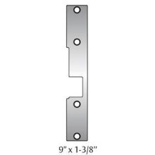 Faceplate for HES 1006 Series Electric Strikes for Use with Mortise Lockset with Deadlatch Below the Latchbolt in Wood Application