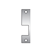 Faceplate for HES 1006 Series Electric Strikes for Use with Mortise Lockset with Deadlatch Below the Latchbolt
