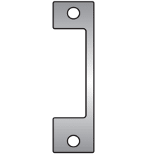 Faceplate for HES 1006 Series Electric Strikes for Mortise Lockset where Deadlatch is Above the Latchbolt and the Deadbolt is for Night-Latch Function