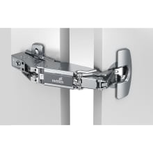 Sensys 5/8 Inch Overlay Concealed Euro Cabinet Door Hinge with 165 Degree Opening Angle and Soft Close Function - Single Hinge