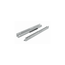 Quadro V6+ 24 Inch Full Extension Concealed Drawer Slides with 130 Pound Weight Capacity and Soft Close - Pair