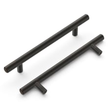 Contemporary 5-1/16" (128mm) Center to Center Round Bar Cabinet Handle / Round Bar Drawer Pull