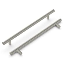 Bar Pulls 7-9/16" Center to Center Smooth Round Bar Cabinet Handle / Drawer Bar Pull