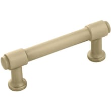 Pack of 10 - Piper 3" Center to Center Modern Industrial Pipe Style Cabinet Handles / Drawer Pulls