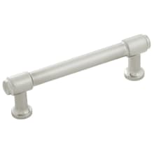 Piper Pack of (10) 3-3/4" Center to Center Modern Industrial Pipe Cabinet Bar Handle / Drawer Bar Pull