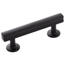 Pack of 10 - Woodward 3" Center to Center Square Bar Cabinet Handles / Drawer Pulls