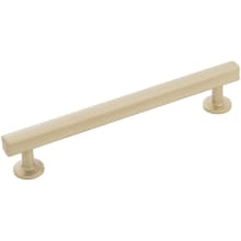 Pack of 10 - Woodward 6-5/16" Center to Center Soft Square Bar Cabinet Handles / Drawer Pulls