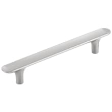 Maven Pack of (5) 5-1/16" Center to Center Oval Flat Concave Modern Bar Cabinet Handle / Drawer Pull