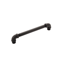 Pipeline 6-3/16" Center to Center Industrial Pipe Style Cabinet Handle / Drawer Pull