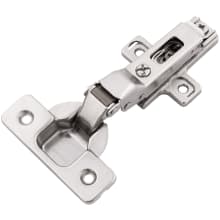 (10) Pairs - Partial Overlay Concealed Euro Cabinet Door Hinge with 110 Degree Opening Angle and Self Close Function - Total 20