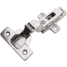 Inset Concealed Euro Cabinet Door Hinge with 110 Degree Opening Angle and Self Close Function - Pair