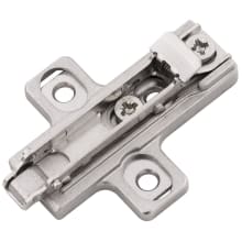 (10) Pairs - Clip-On Frameless Euro Concealed Hinge Mounting Plate with Easy Release Lever - Total 20