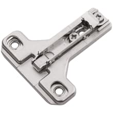 (10) Pairs - Clip-On Face Frame Euro Concealed Hinge 1mm Mounting Plate with Easy Release Lever - Pack of 20