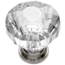Crystal Palace Pack of (10) - 1-1/4 Inch Geometric Cabinet Knobs / Cabinet Knobs