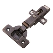 Full Overlay Screw-On Concealed European Cabinet Door Hinge with 105-Degree Opening Angle and Soft Close Function (Package of 2)